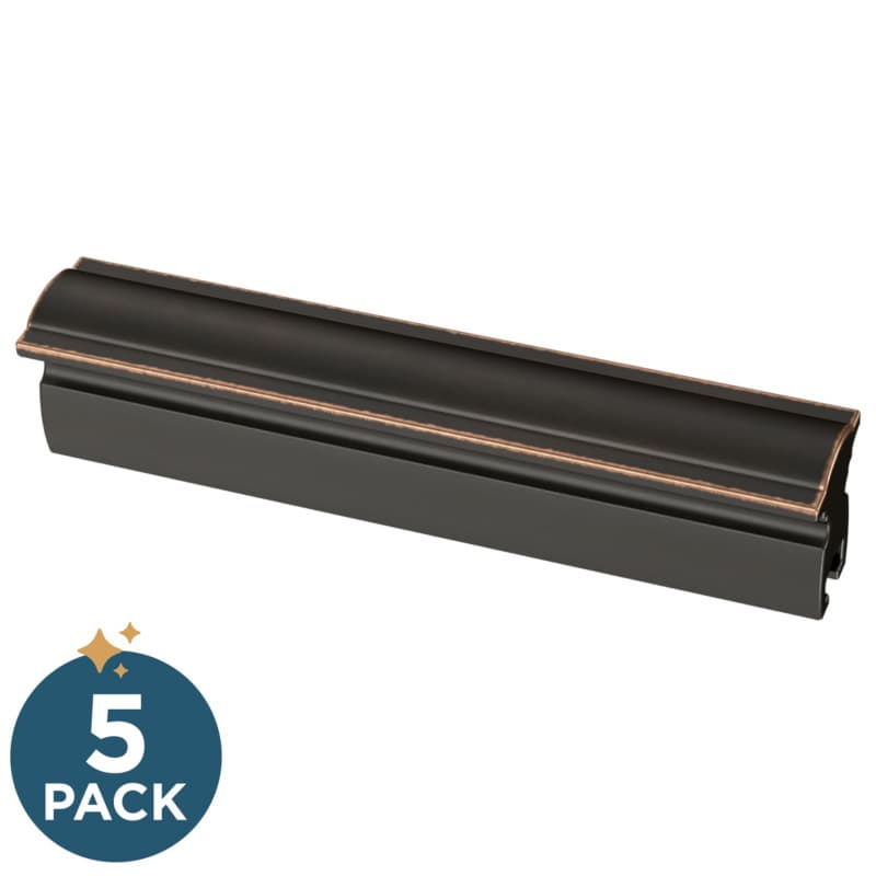 Franklin Brass Classic Curve Adjusta-Pull(TM), 1-4" (25-102mm), Bronze With Copper Highlights, 5 pack - P43967K-VBC-CP