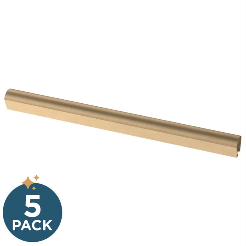 Franklin Brass Modern Arch Adjusta-Pull(TM), 2, 5 pack - 8-13/16" (51-224 mm), Champagne Bronze, 5 pack - P43971K-CZ-CP