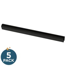 Franklin Brass Modern Arch Adjusta-Pull(TM), 2, 5 pack - 8-13/16" (51-224 mm), Matte Black, 5 pack - P43971K-FB-CP