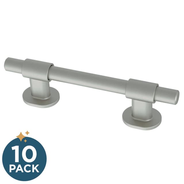 Franklin Brass Adjusta-Pull(TM) Francisco Pull, 1-3/8"-4" (35/102mm), Satin Nickel (Matte), 10 pack - P44364-SNM-B2