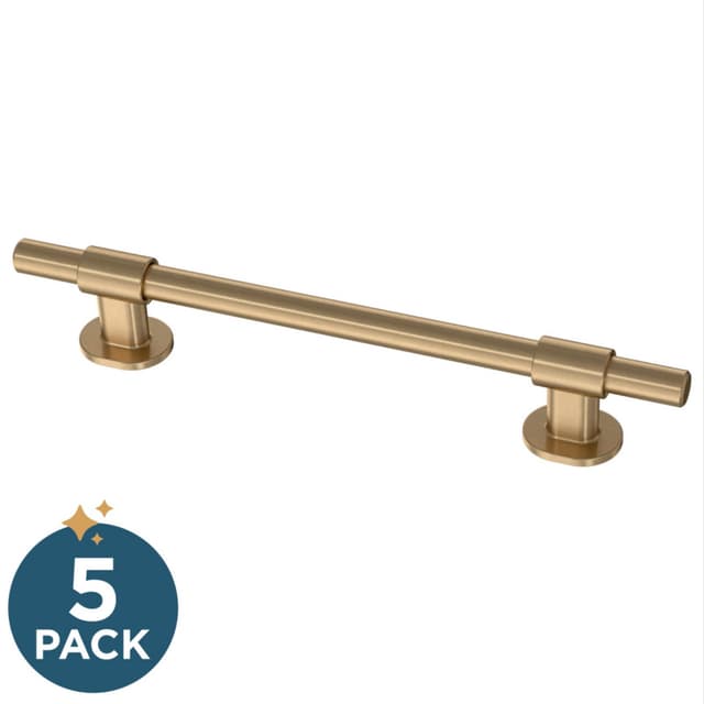 Franklin Brass Adjusta-Pull(TM) Francisco Pull, 1-3/8"-6-5/16"(35/160mm), Champagne Bronze, 5 pack - P44365-CZ-B
