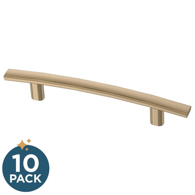 Franklin Brass Subtle Arch Pull, 3-3/4" (96mm), Champagne Bronze, 10 pack - P44433-CZ-B