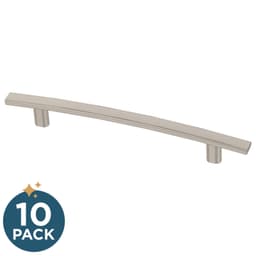 Franklin Brass Subtle Arch Pull, 5-1/16" (128mm), Satin Nickel, 10 pack - P44434-SN-B