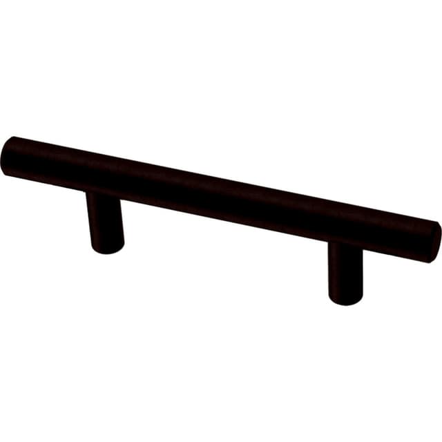Franklin Brass Simple Round Bar Pull, 3" (76mm) CC, Matte Black - P46640K-FB-XX