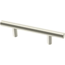 Franklin Brass Simple Round Bar Pull, 3" (76mm) CC, Stainless Steel - P46640K-SS-C