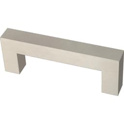 Franklin Brass Simple Modern Square Pull, 3" (76mm) CC, Stainless Steel - P46644K-SS-C