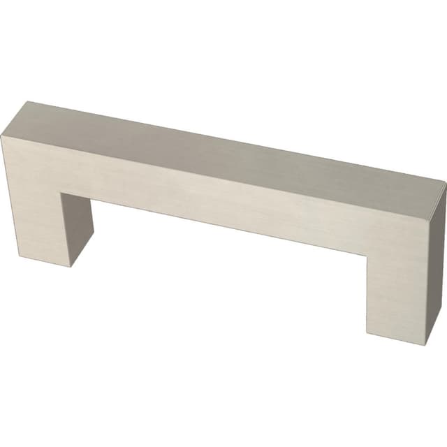 Franklin Brass Simple Modern Square Pull, 3" (76mm) CC, Stainless Steel - P46644K-SS-C