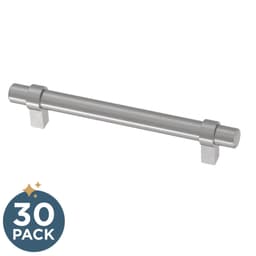 Franklin Brass Simple Wrapped Bar Pull, 5-1/16" (128mm), Stainless Steel, 30 pack - P46651K-SS-B2