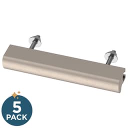 Franklin Brass Dropped Edge Adjusta-Pull(TM), 1-4" (25-102mm), Satin Nickel, 5 pack - P49108-SN-B