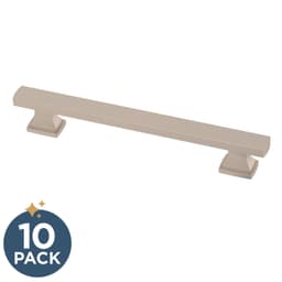 Franklin Brass Tiered Foot Pull, 5-1/16" (128mm), Satin Nickel, 10 pack - P49574C-SN-B