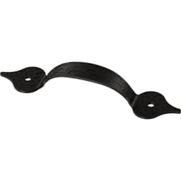 Franklin Brass Hammercraft Pull, 3-2/5" (86.5mm) CC, Matte Black - P93000K-BL-B