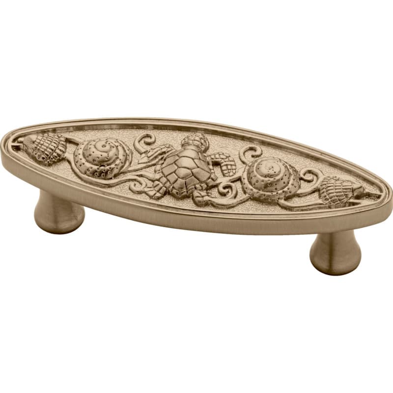 Franklin Brass Seaside Oval Pull, 3" (76mm) CC, Champagne Bronze - PBF663-CZ-B2