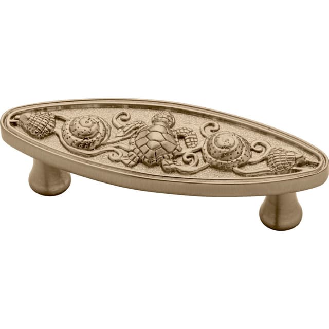 Franklin Brass Seaside Oval Pull, 3" (76mm) CC, Champagne Bronze - PBF663-CZ-B2