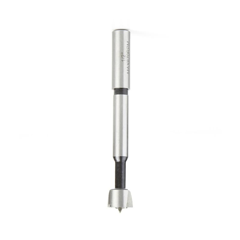 1/2" Forstner Bit, 3/8" Shank, Timberline, 600-120