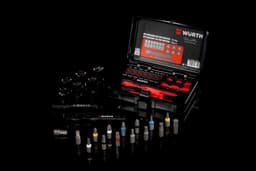 Wurth Ratchet, Socket and Drive Bit Set, 23 Pieces