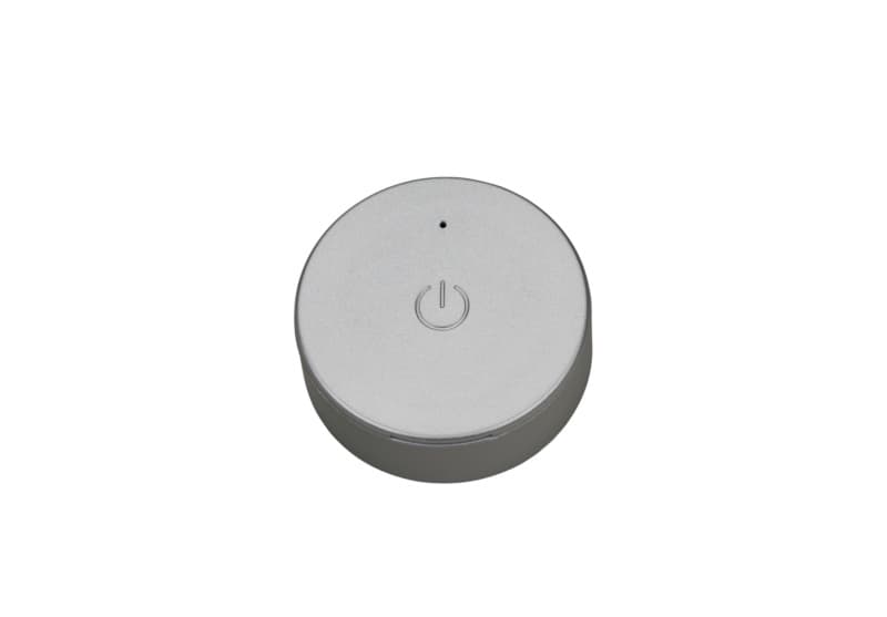 Tresco PowerSync Wireless Round Dimmer, Nickel Finish, -L-PSWLS-CRD-NI-1