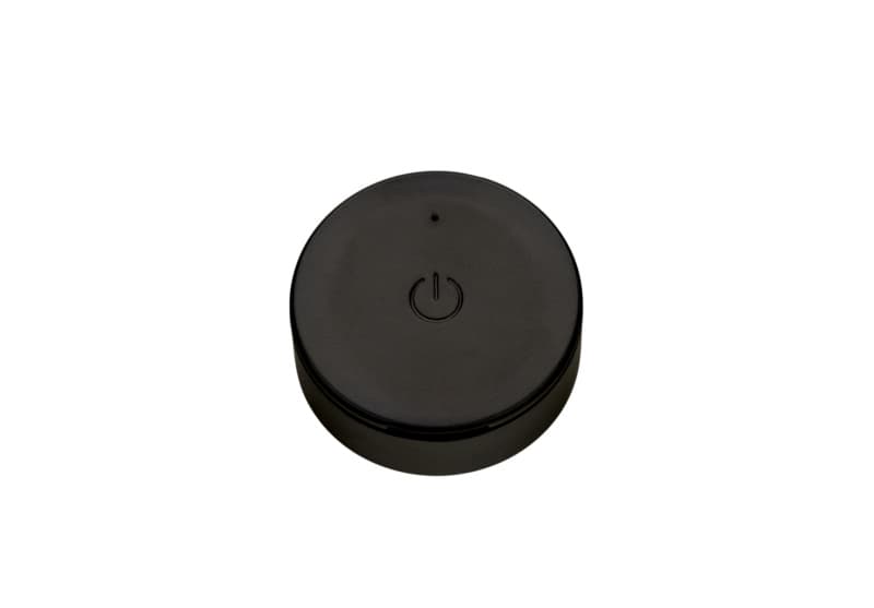 Tresco PowerSync Wireless Round Dimmer, Black Finish, -L-PSWLS-CRD-BL-1