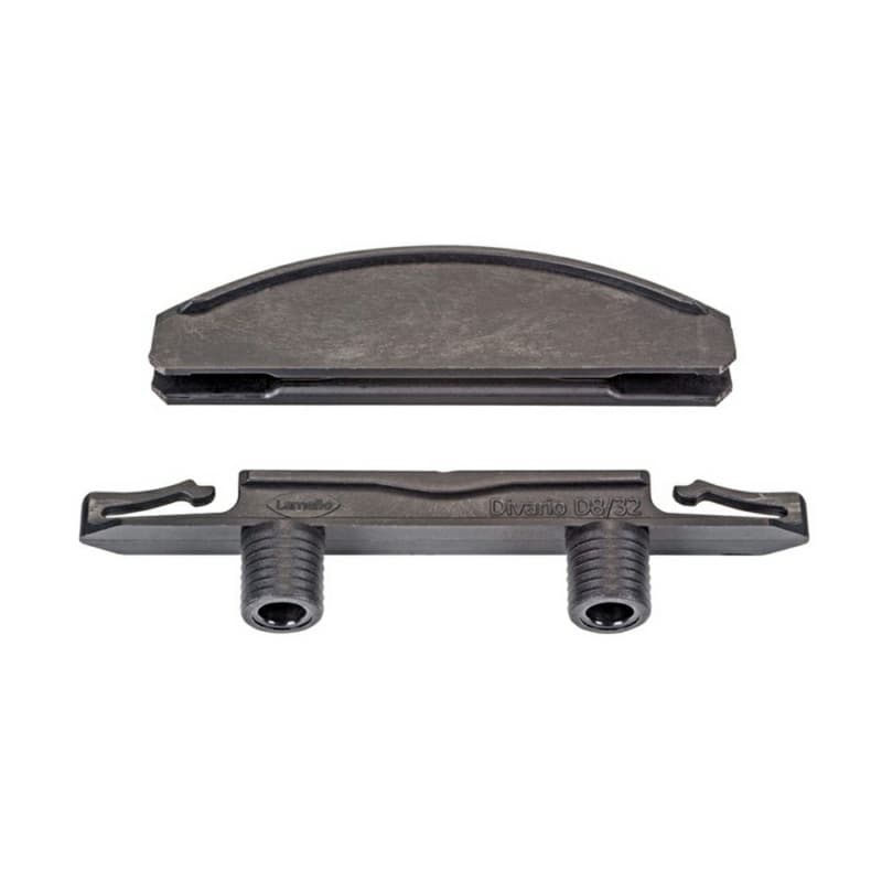 Divario P-18 75mm x 25mm x 9.7mm Invisible Self-Clamping Connector for Slide Insertion, Pair of 300