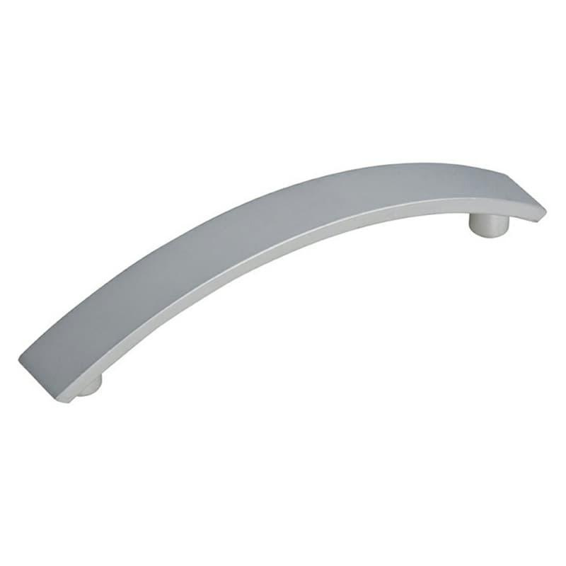 Mockett 3-25/32" Curved Bar Drawer Pull, Matte Chrome