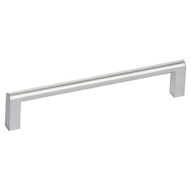 Mockett 6-5/16" Round Top Bar Drawer Pull, Matte Chrome