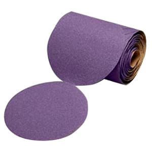 3M&trade; Cubitron&trade; II Stikit&trade; Film Disc Roll 775L 6" 150+ Grit No Holes Disc Roll, Ceramic on Film