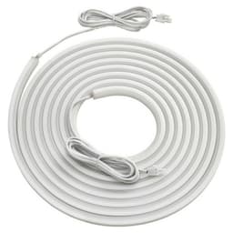 12V LED 3W Top-Emitting Neutral Neoloop Flexible Silicone Lighting, 16.4' Roll, White