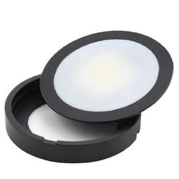 Power Pockit® LED 3W Neutral Puck Light, 2-1/2", Black