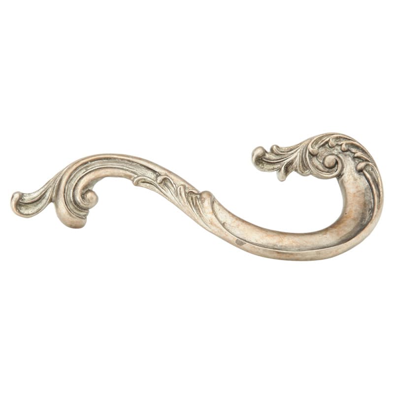 Schaub French Court Right Hand Pull, 3-1/2"CC, Monticello Silver - 935R-MSL