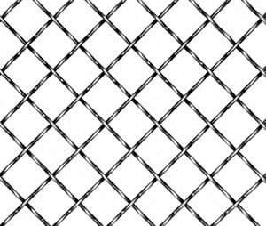 Kent Design 5815C Stainless Look Decorative Metal Grill, 24" x 72"