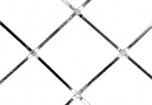 Kent Design 8816P Stainless Look Decorative Metal Grill, 24" x 72"