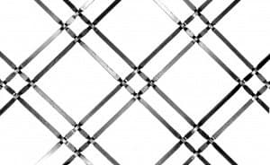 Kent Design 416 3/8P Satin Copper Decorative Metal Grill, 24" x 72"