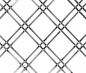 Kent Design 116 1/4P Antique Brass Decorative Metal Grill, 36" x 48"