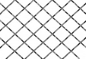 Kent Design 315C Satin Chrome Decorative Metal Grill, 36" x 48"