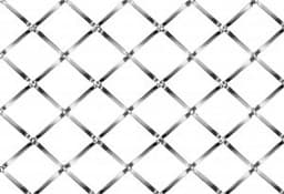 Kent Design 316 P Black Decorative Metal Grill, 24"x72"