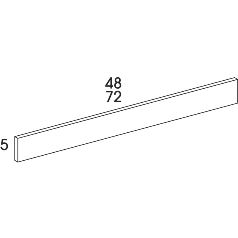 Wolf 48" x 5" Straight Valance, Sloane Mocha, 3531281
