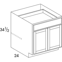 Wolf Cabinets 045 B36-GRANTLEY PEWTER, 3941377