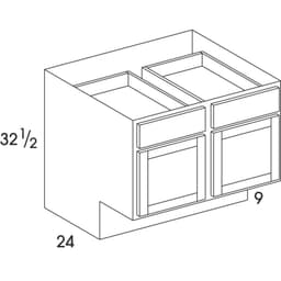 Wolf Cabinets 022 B42ADA-DARTMOUTH PEWTER, 3113010