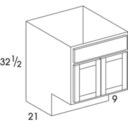 Wolf Cabinets 046 VSB36ADA-DARTMOUTH HAZELNUT, 3948775