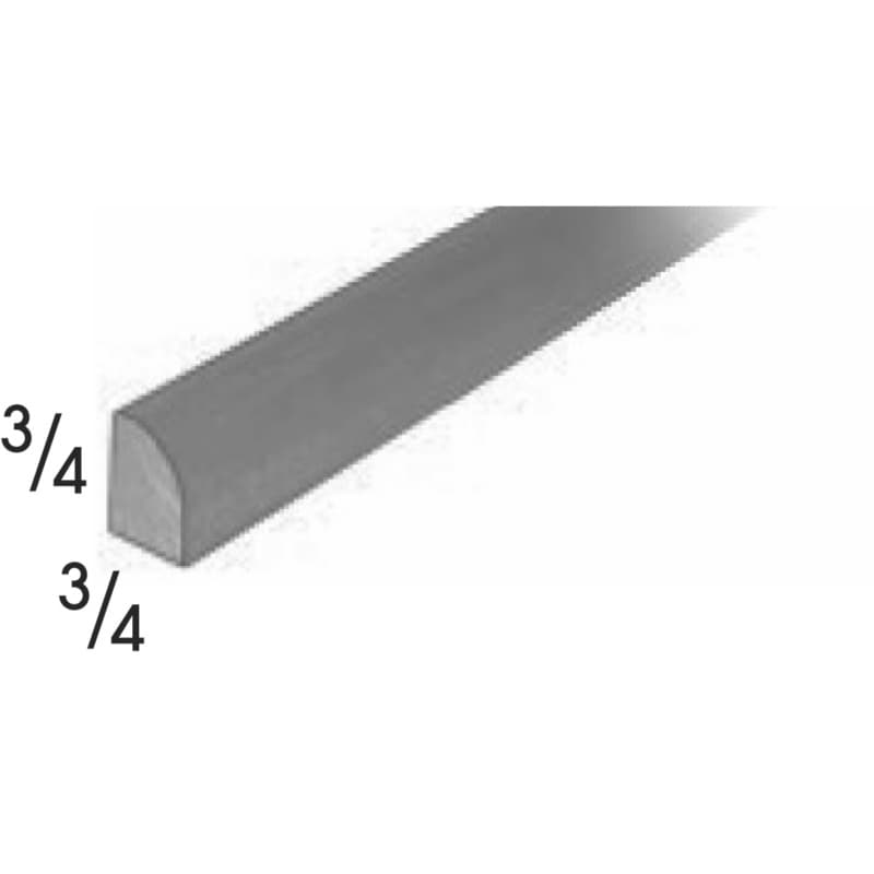 Wolf 96" x 3/4" x 3/4" Quarter Round, Grove Terrain, 4188469