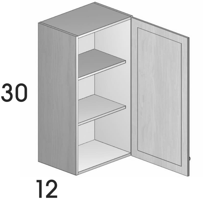 Wolf Cabinets 075 W2430-SLOANE MOCHA, 3531175