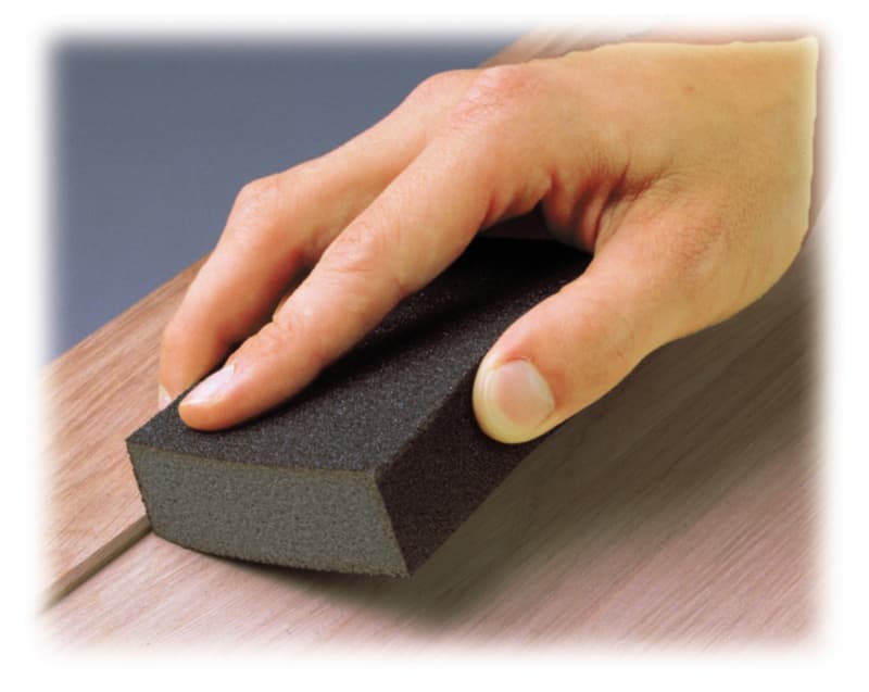 3M Fine Grit 4-Sided Wet/Dry Sanding Sponge 3-3/4" x 2-5/8"
