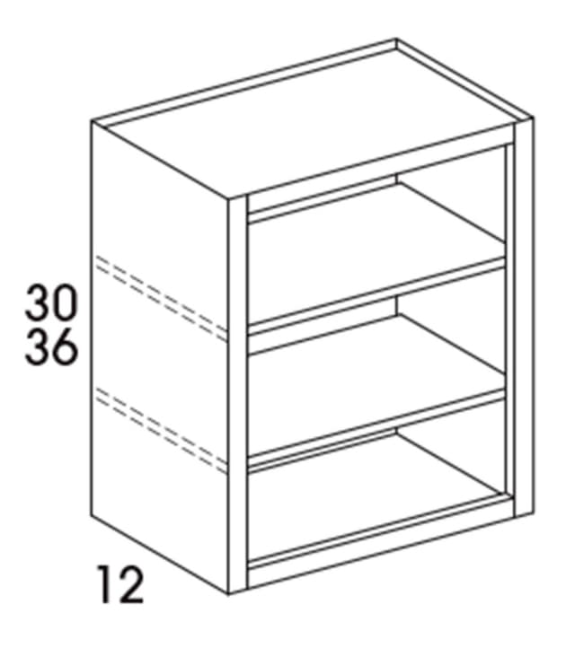 Bookcase Cabinet, Dartmouth White