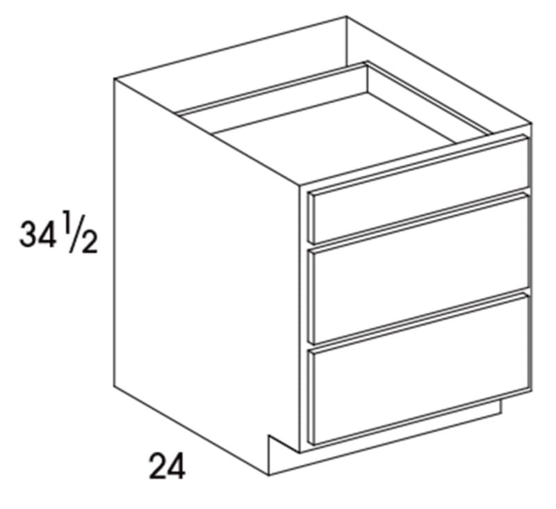 Wolf 12" x 24" x 34-1/2" Drawer Base, Grove Terrain, 4188327