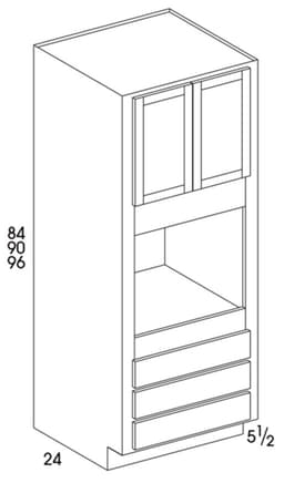 Wolf Cabinets 014 OC338424UD-DARTMOUTH DARK SABLE, 3031979