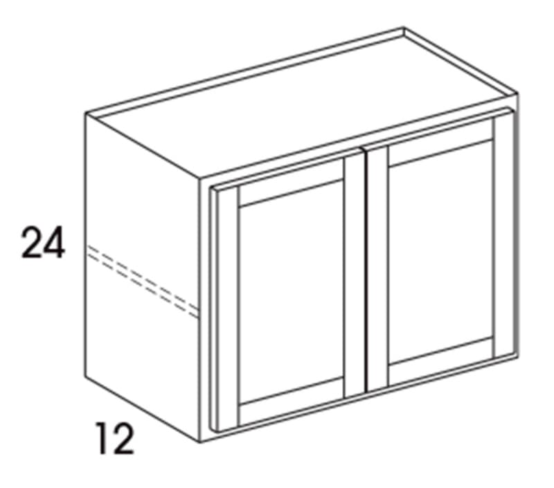 Wolf 27" x 12" x 24" Wall Cabinet, Grove Terrain, 4188405