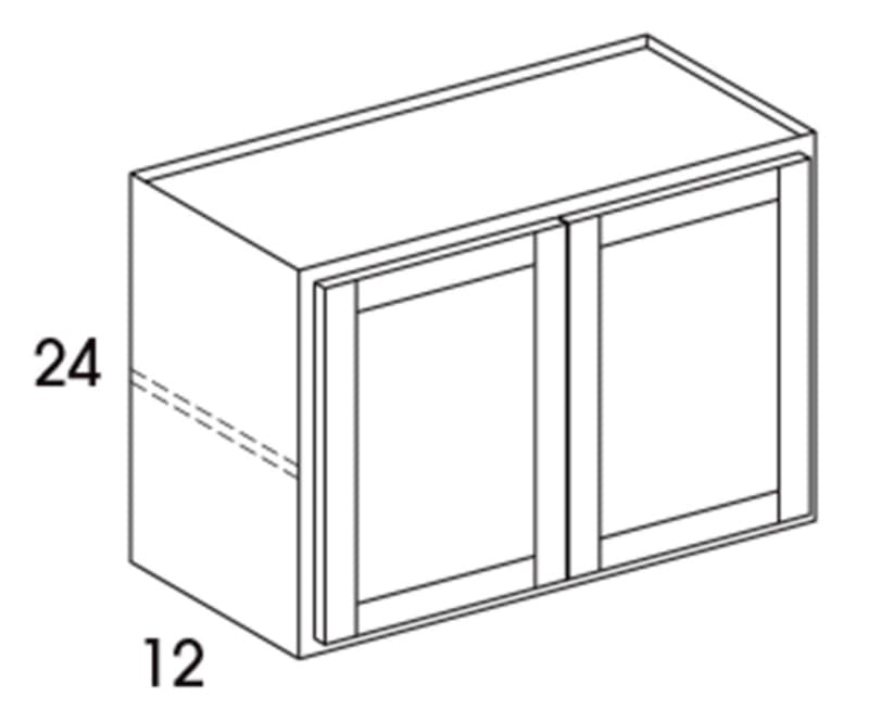 Wolf 33" x 12" x 24" Wall Cabinet, Grove Terrain, 4188403