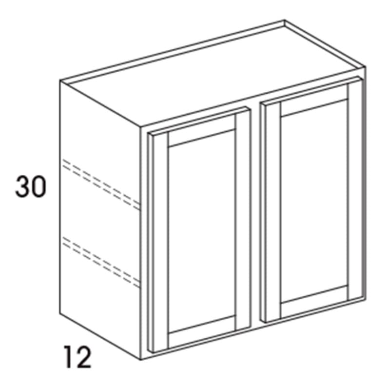 Wolf 42" x 12" x 30" Wall Cabinet, Grove Terrain, 4188380
