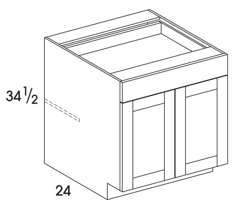Wolf 33" x 24" x 34-1/2" Base Cabinet, Grove Terrain, 4188331