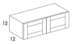 Wolf Cabinets 044 W3012-GRANTLEY WHITE, 3919373