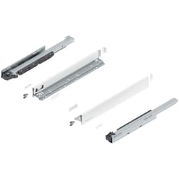 Blum LEGRABOX N-Height 20" Soft-Close Drawer Box Kit, Silk White Matte, 770N50S-20SW